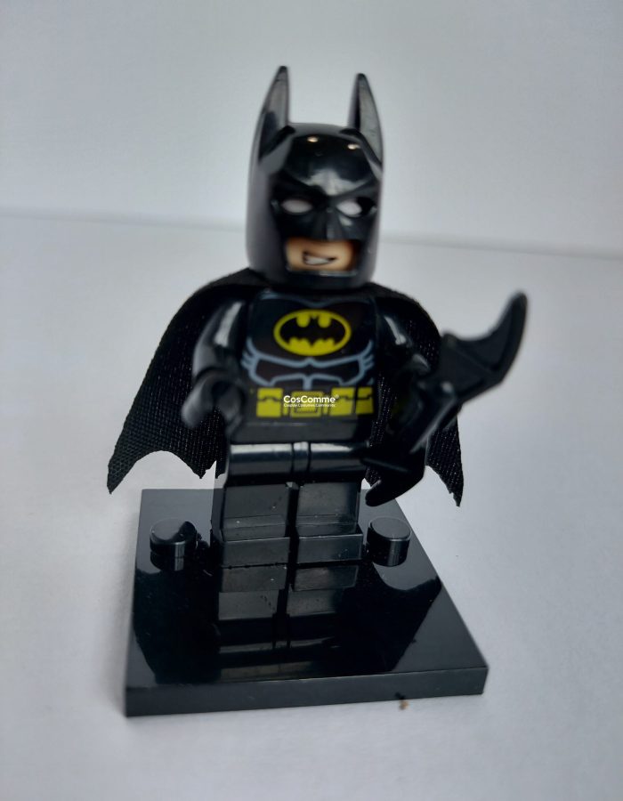 Miniature Batman smiling figure. preowned