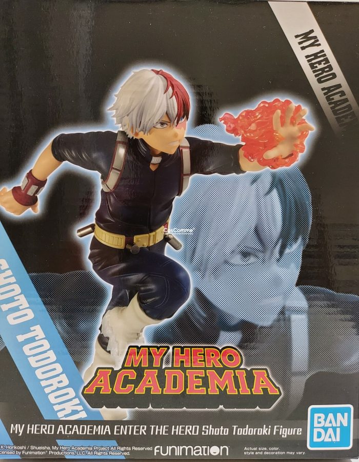 My Hero Academia Enter the Hero Shoto Todoroki figure by Banpresto, preowned