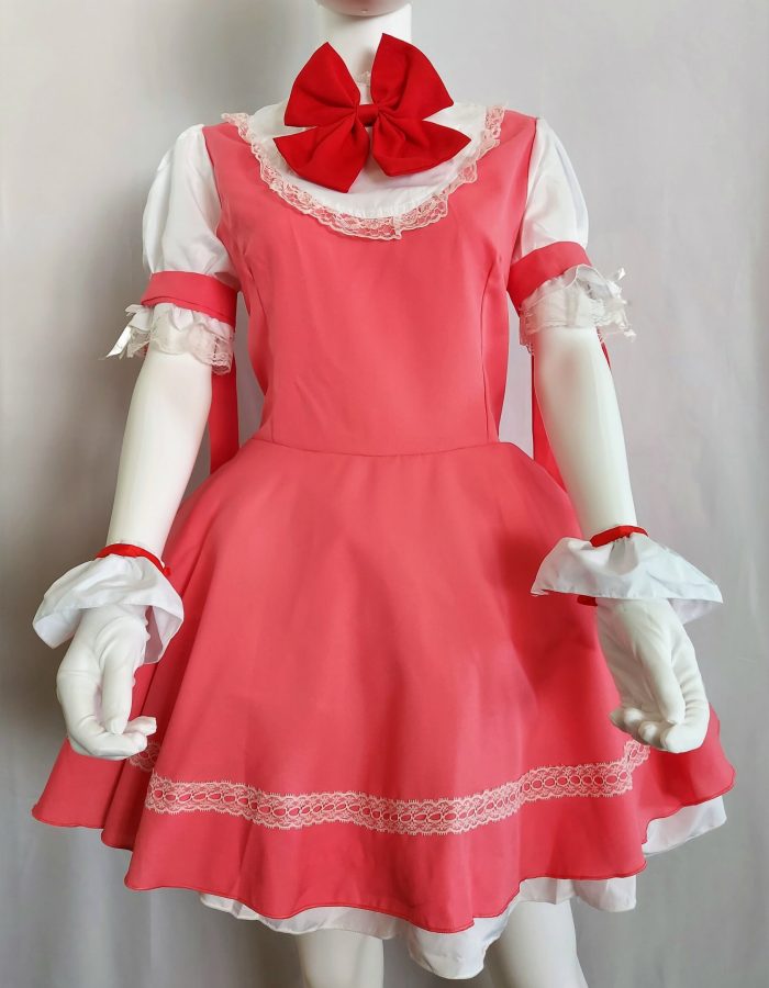 Anime Card captor Sakura Kinomoto cosplay costume dress set. Preowned,