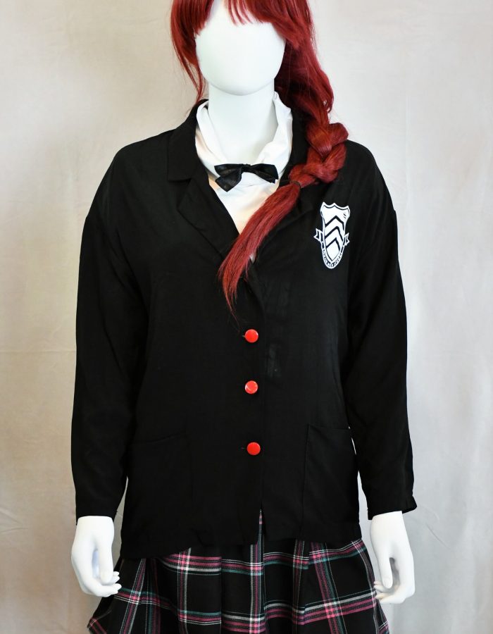 Games Persona 5 Sumire Yoshizawa Shijun Academy uniform cosplay costume. Preowned.